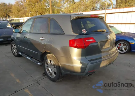 2007 Acura Mdx Technology Package from USA, damaged, VIN 2HNYD28477H529813